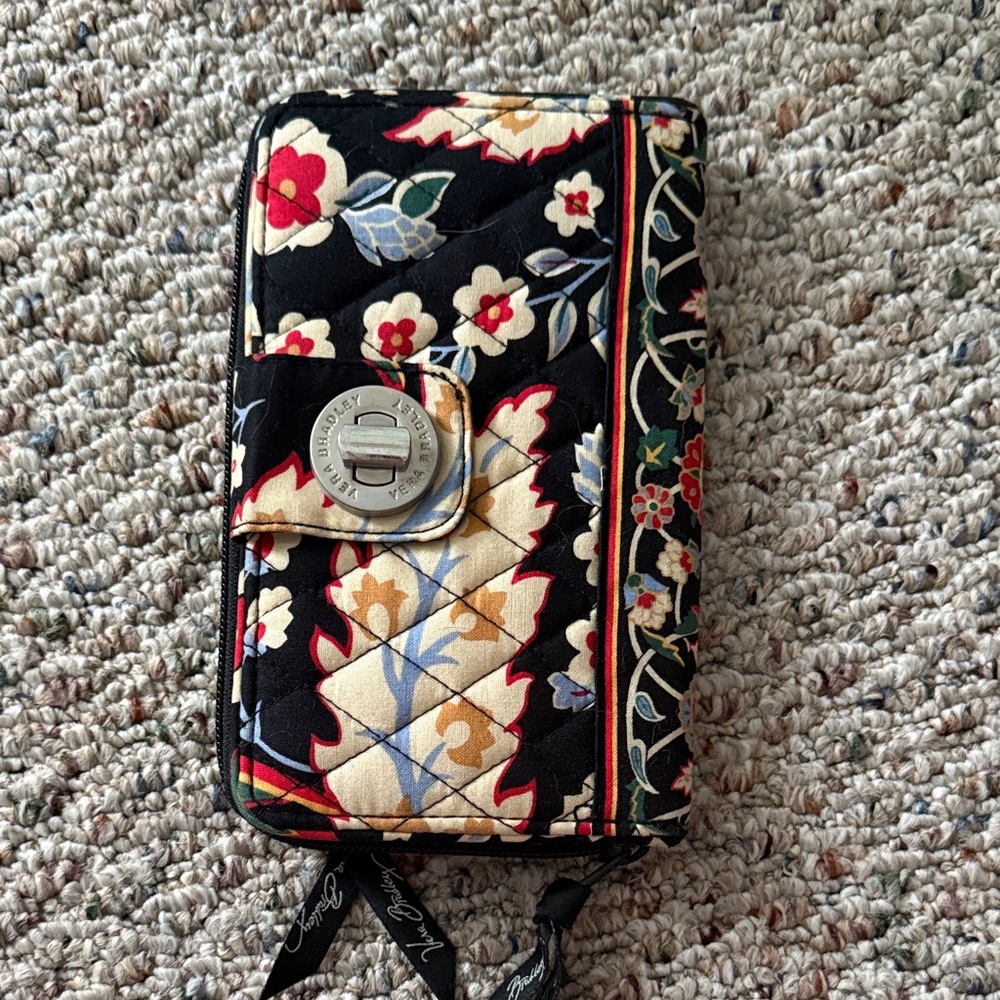 Floral Quilted Wallet